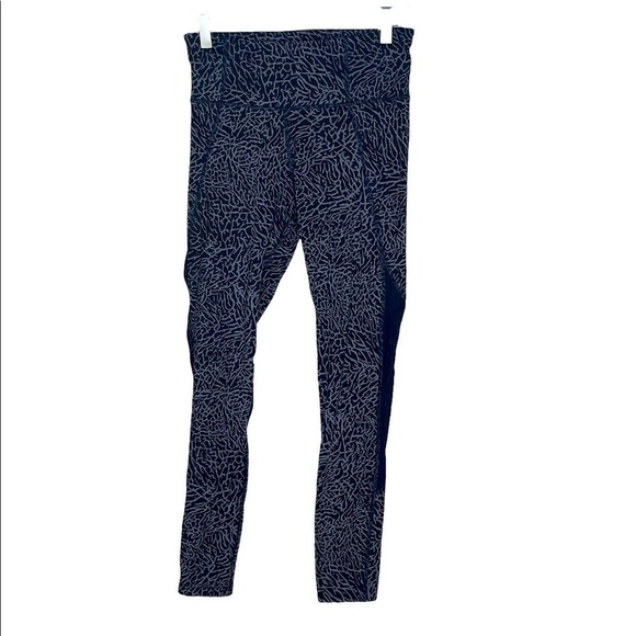 VARLEY Black/Gray Design Leggings - Picture 1 of 3